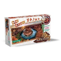 Пазл Нескучные игры Travel Collection Глен-Каньон 126 деталей, фигурный, деревянный