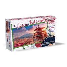 Пазл Нескучные игры Travel Collection гора Фудзияма 129 деталей, фигурный, деревянный