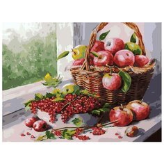 Набор для творчества Белоснежка картина по номерам на холсте Июль 30 на 40 см