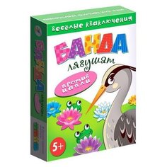 Настольная игра Дрофа Медиа Банда лягушат Против цапли 70 карточек 8 фишек