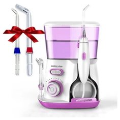 Ирригатор Waterpulse V-300 + 2 насадки, фиолетовый