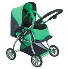 Коляска для куклы Buggy Boom Infinia трансформер, классическая 59х36х62 см