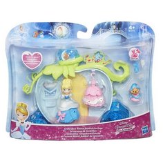 Игровой набор Hasbro Disney Princess с маленькими куклами и аксессуарами, 3 вида Золушка, Белль, Бел