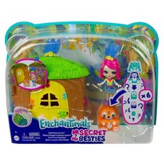 Игровой набор Mattel Enchantimals Домик-сюрприз Пикки Какаду