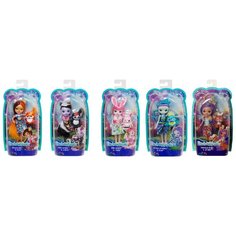 Кукла Mattel Enchantimals с любимой зверюшкой 5 видов Базовая