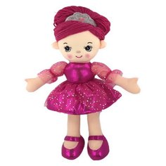 Кукла ABtoys Мягкое сердце, мягконабивная, балерина, 30 см, цвет розовый