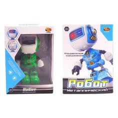 Робот ABtoys металлический, со звуковыми эффектами