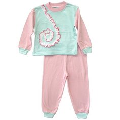 Пижама АЙАС размер 122/128, розовый/голубой