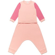 Пижама ЁМАЁ размер 128, розовый