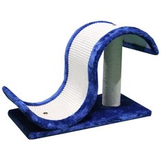 Когтеточка-волна 48х25х33 см, темно-синий Pet Choice