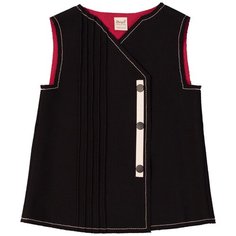 Жилет ЁМАЁ размер 116, черный