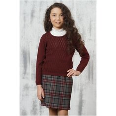 Джемпер VAY размер 128, бордовый