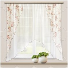 Тюль Witerra Офелия на ленте 160 см какао