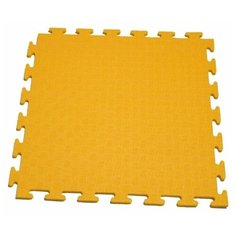 Маты-пазлы DFC для фитнесса и тренажеров, 1 элемент желтый 1896