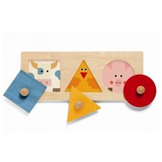 Рамка-вкладыш "Формы" Djeco