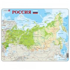 Пазл "Россия", 70 элементов Larsen
