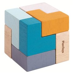 Мини-игра Plan Toys 3D пазл-куб