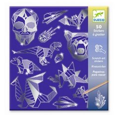 Набор для творчества "Скретч-картинка Маленькие монстры" Djeco