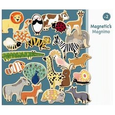 Магнитные фигурки "Животные", 36 шт. Djeco