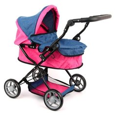 Коляска Люлька для кукол до 50 см, с корзиной Melobo / Melogo