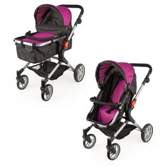 Коляска Трансформер 2в1 для кукол до 45см, с корзиной Melobo / Melogo