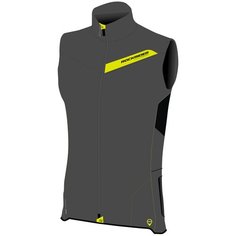 Утепленный жилет для кросс-кантри RACE черно-желтый Slim FIT, размер: XL, цвет: Черный/Лайм ROCKRIDER Х Декатлон Decathlon