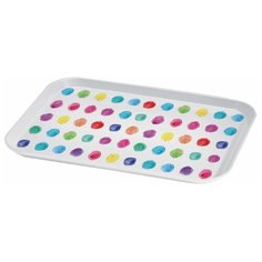 Поднос сервировочный Paperproducts Design Aquarell Spots 27 х 20 см 603159