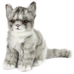 Мягкая игрушка Hansa Котёнок серый 19 см