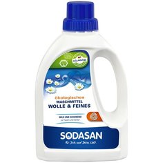 Жидкость для стирки SODASAN для шерстяных и деликатных тканей, 0.75 л, бутылка