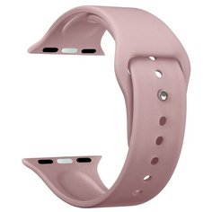Ремешок Deppa Band Silicone для Apple Watch 38/40 mm, силиконовый, розовый