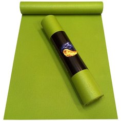 Коврик AKO YOGA Yin-Yang Studio, 173х60х0.45 см зеленый однотонный