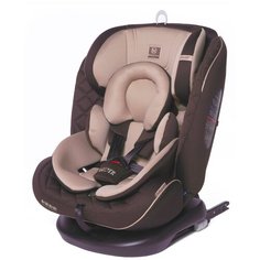 Автокресло группа 0/1/2/3 (до 36 кг) Babycare Shelter Isofix, шоколадный/бежевый