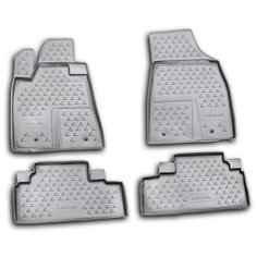 Коврики в салон LEXUS RX350 2009-2012, 4 шт. (полиуретан, серые) Element