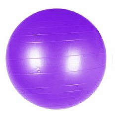 Фиолетовый мяч для фитнеса гимнастический SILAPRO, ПВХ, 65см, 800гр, в коробке
