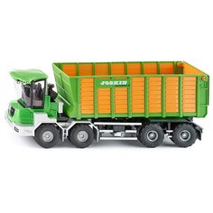 Грузовик Siku Joskin Cargo Track с прицепом-подборщиком