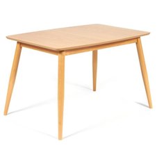 Стол кухонный TetChair Pavillion, раскладной, ДхШ: 120 х 80 см, длина в разложенном виде: 160 см, натуральный