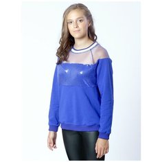 Свитшот Nota Bene размер 146, васильковый