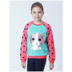 Свитшот Nota Bene размер 128, зелeный