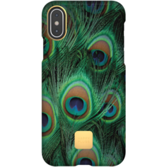 Защитный чехол Happy Plugs iPhone X/XS Case - Peacock