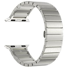 Ремешок Deppa Band Steel для Apple Watch 42/44 mm, нержавеющая сталь, серебристый