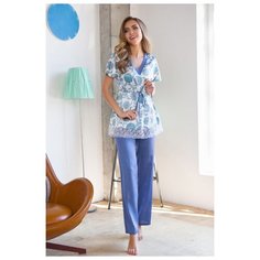 Mia&Mia, Пижамный комплект Julie с цветочным рисунком на топе, XXL