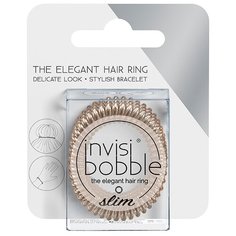 Резинка Invisibobble Slim (упаковка с подвесом) 3 шт. bronze me pretty