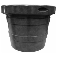 Горшок кашпо La Tourelle на 50 литров, диаметром 55 см, высота горшка 41 см, вес 1,5 кг. Материал: прочный пластик. Цвет: Графит. Качество ТЕК.А.ТЕК, Россия
