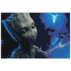 Картина по номерам Живопись по Номерам "Маленький Грут", 40x60 см