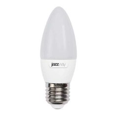 Лампа светодиодная PLED-SP C37 7Вт свеча 3000К тепл. бел. E27 530лм 230В JazzWay 1027825-2 (упаковка 10 шт)