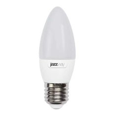 Лампа светодиодная PLED-SP C37 7Вт свеча 5000К холод. бел. E27 560лм 230В JazzWay 1027849-2 (упаковка 10 шт)