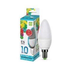 Лампа светодиодная LED-свеча-standard 10Вт 230В E14 4000К 900Лм ASD 4690612015576 (упаковка 10 шт)