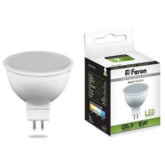 Лампа светодиодная Feron LB-24 MR16 G5.3 5W 4000K (упаковка 10 шт)