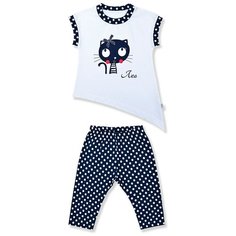 Комплект одежды LEO размер 116, синий/белый Лео