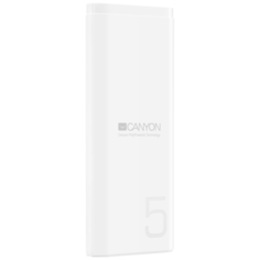 Аккумулятор Canyon CNE-CPB05, 5000 мАч, белый